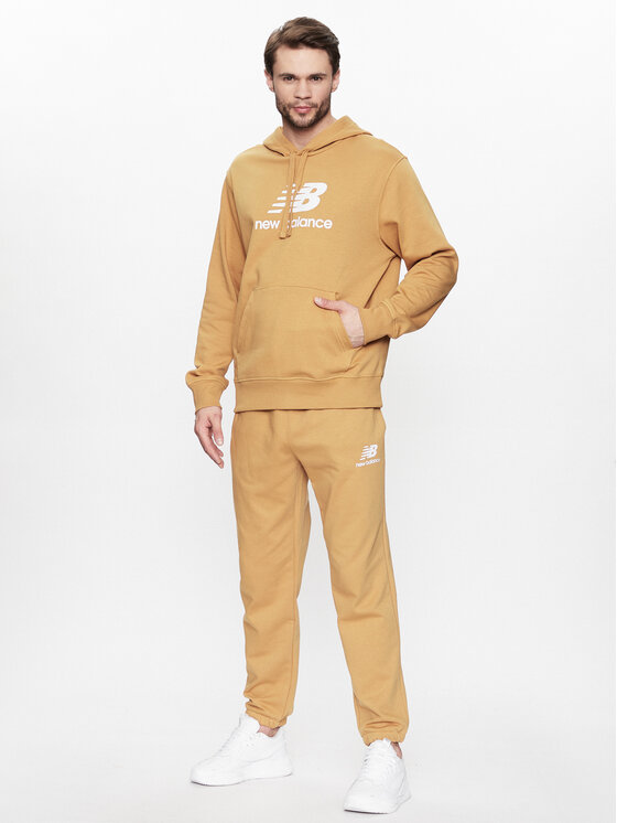 New Balance New Balance Felpa MT31537 Arancione Relaxed Fit