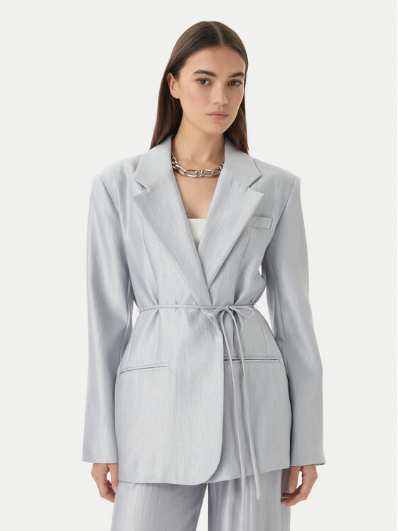 Eleh Eleh Sako SS260402 Světle modrá Relaxed Fit