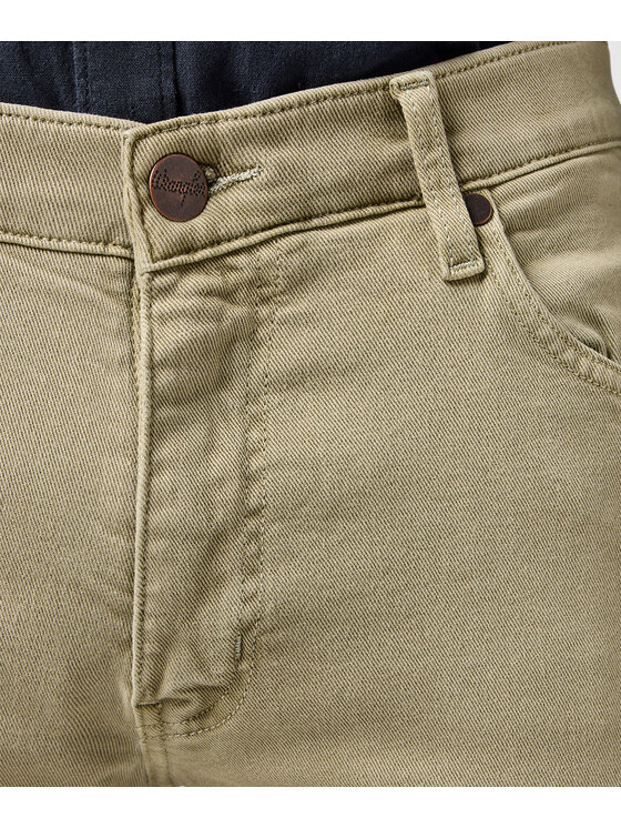 Wrangler Wrangler Jeansy 112362437 Zielony Straight Fit