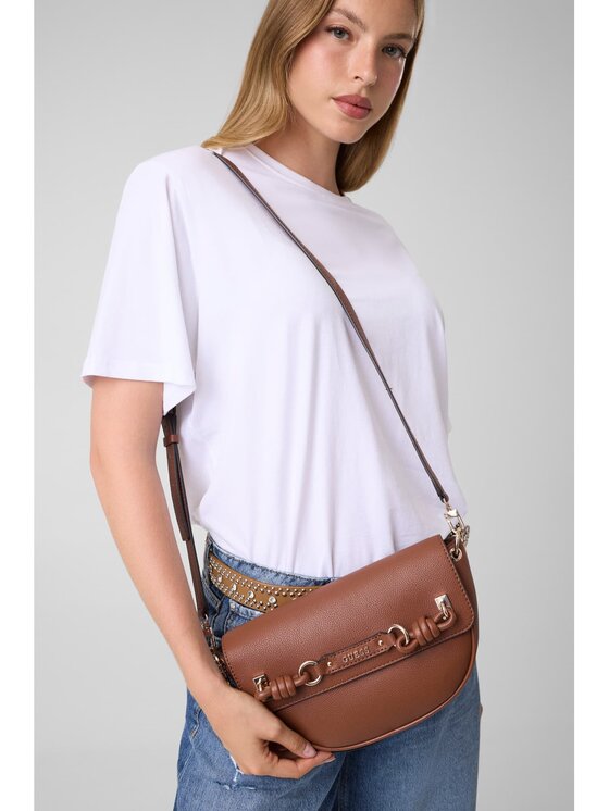 Guess Guess Torebka 183366 Brązowy
