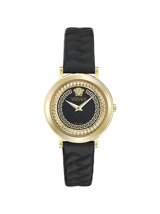 Versace Versace Zegarek VE0O00125 Czarny