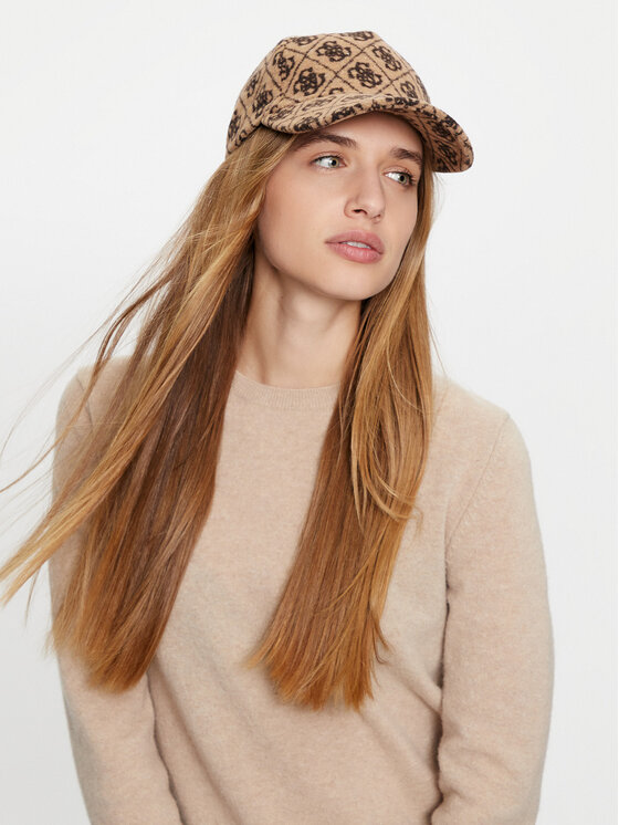 Guess Guess Cepure ar nagu AW5186 POL03 Bēšs