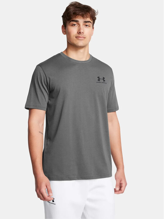Under Armour T-Shirt 1326799-025 Szary Anatomic Fit | Modivo.pl