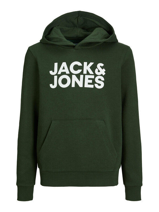Jack&Jones Junior Jack&Jones Junior Pulóver 12152841 Zöld Regular Fit