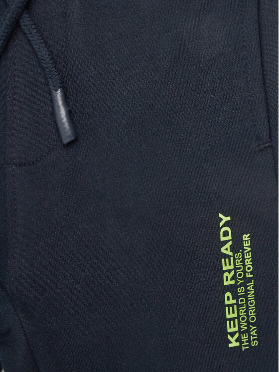 Coccodrillo Coccodrillo Sportinės kelnės WC5120101VBA Tamsiai mėlyna Regular Fit