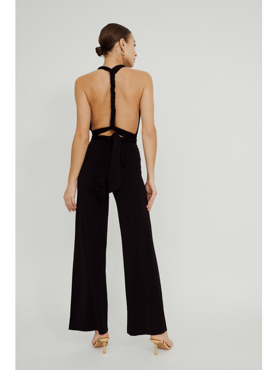 ROSE AVENUE ROSE AVENUE Kombinezon MULTIWAY Czarny Regular Fit
