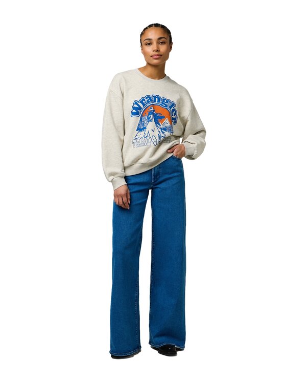 Wrangler Wrangler Jeansy 112371190 Niebieski Straight Leg