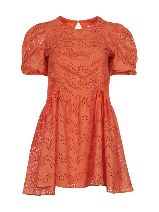 LAURELLA LAURELLA Sukienka codzienna 4SS251 Pomarańczowy Regular Fit