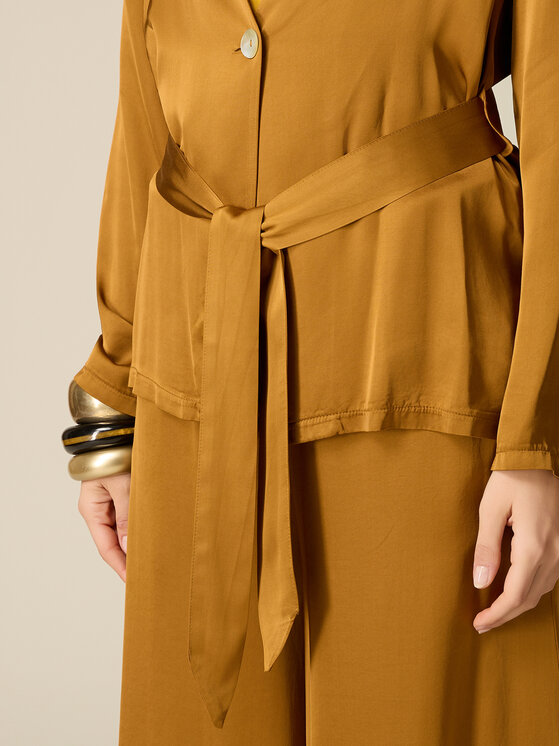 Oltre Oltre Giacca da abito R044R002356N037 Oro Regular Fit