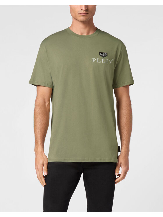 PHILIPP PLEIN PHILIPP PLEIN T-shirt 9455 Verde Regular Fit