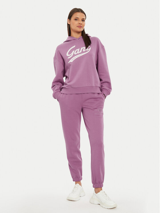 Gant Gant Spodnie dresowe Tonal Archive Shield 4200709 Różowy Regular Fit