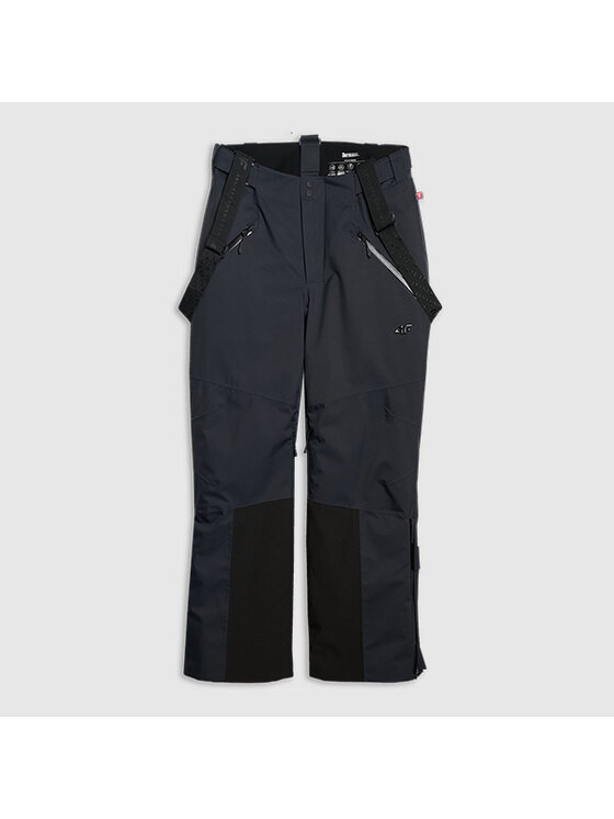 4F 4F Pantaloni da sci 4FWAW25TFTRM0902-20S Nero Regular Fit