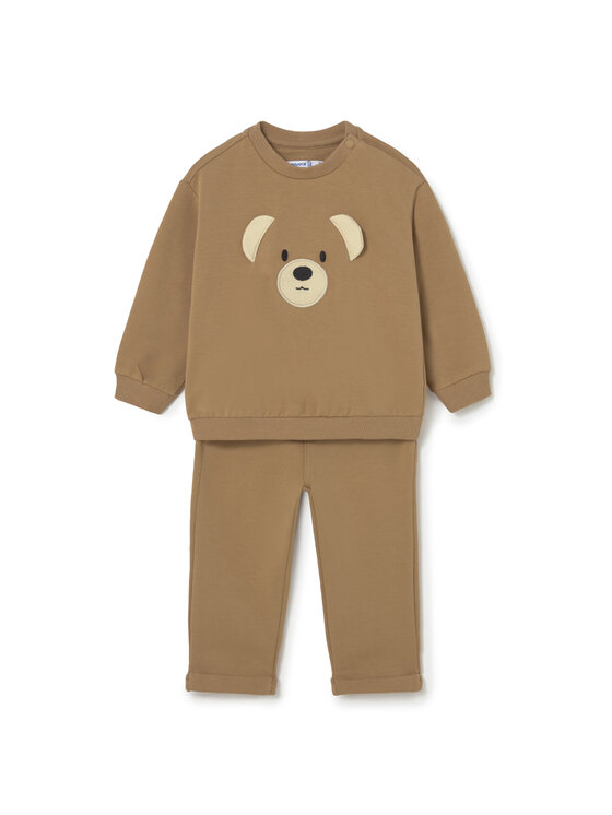 Mayoral Mayoral Trenerka 2597 Smeđa Regular Fit