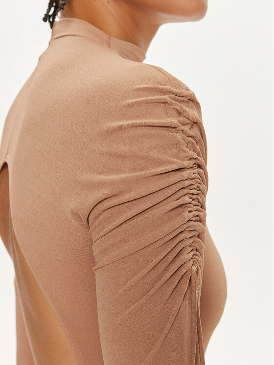Wolford Wolford Bodi 79295 Bež Slim Fit