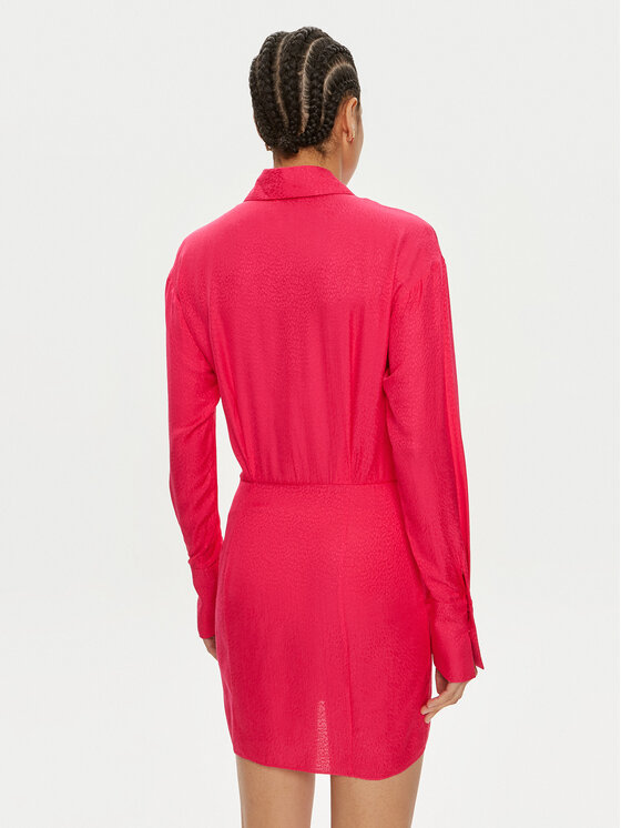 Patrizia Pepe Patrizia Pepe Сукня-сорочка 8A1272/AL65-M513 Рожевий Regular Fit