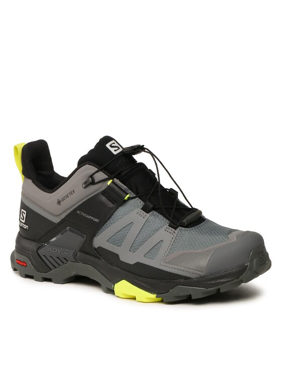 Salomon Salomon Сникърси X Ultra 4 Gtx GORE-TEX L41622900 Сив