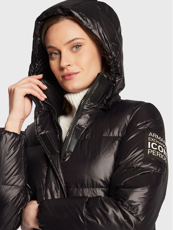 Armani Exchange Armani Exchange Vatovaná bunda 8NYK50 YNYNZ 1210 Černá Regular Fit