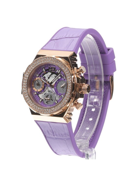 Guess Guess Ρολόι GW0553L6 Μωβ