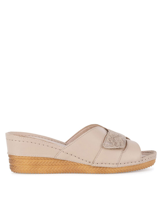 Go Soft Go Soft Pantoletten ARC-2309-07 Beige