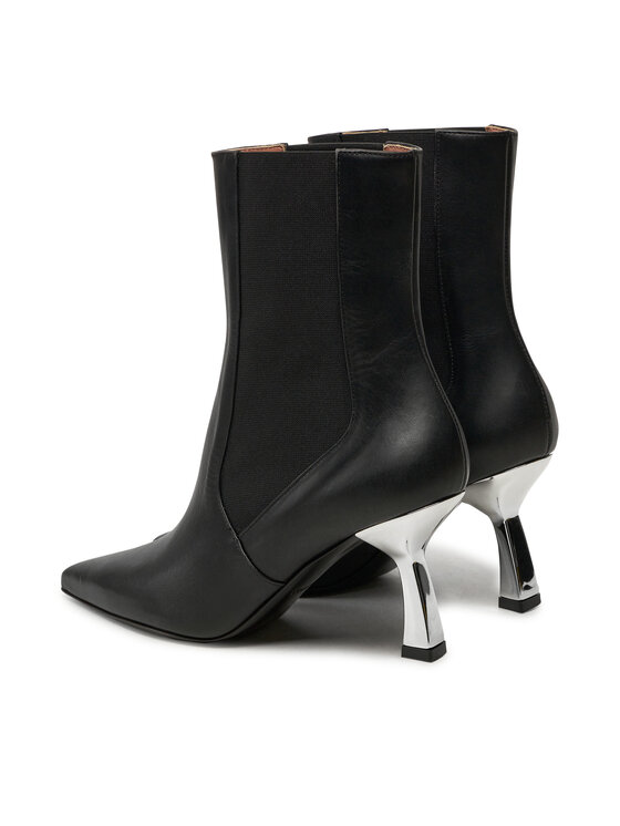 Pollini Pollini Μποτάκια SA24107C0LTDT000 Μαύρο