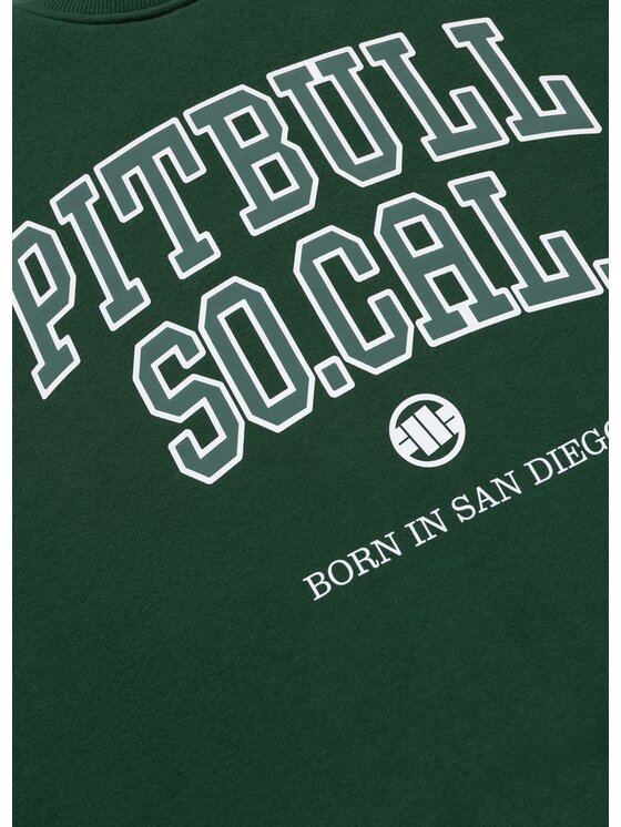 PITBULL PITBULL Bluza SO CAL Zielony Regular Fit