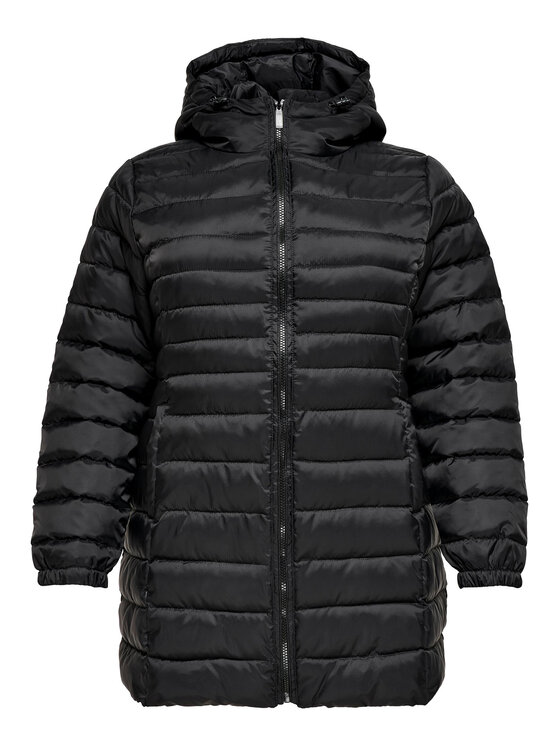 ONLY Carmakoma ONLY Carmakoma Зимова куртка 15307022 Чорний Regular Fit