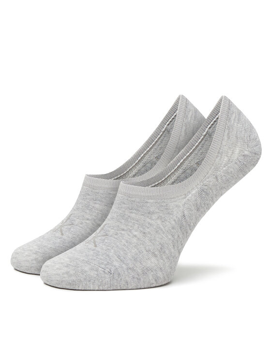 Calvin Klein Calvin Klein 2er-Set Damen Sneakersocken 701228801 Grau