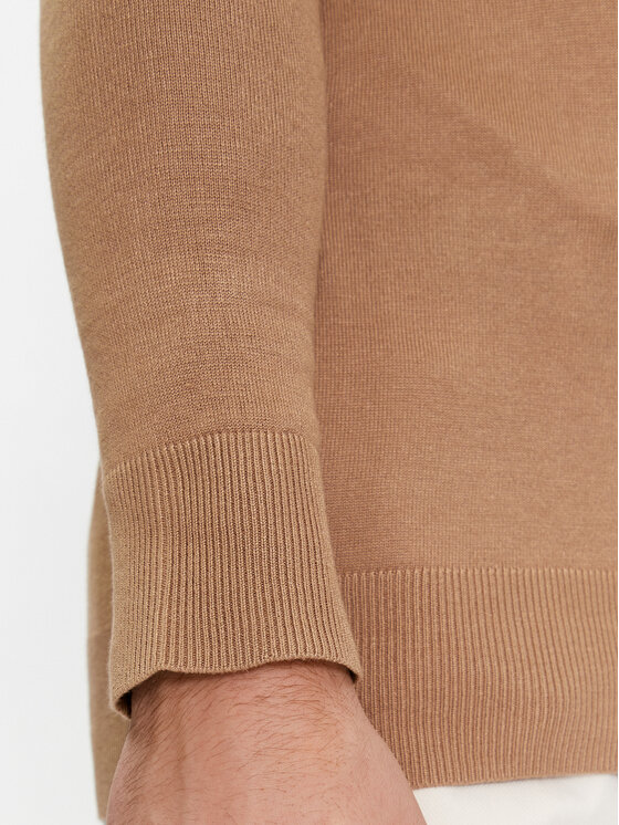 Brave Soul Brave Soul Sweter MK-36ARUNDELB Brązowy Regular Fit