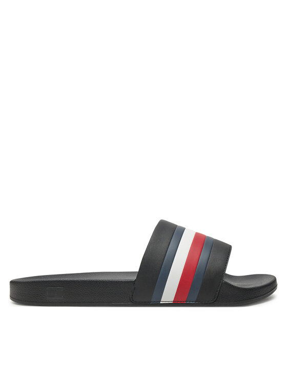Tommy Hilfiger Tommy Hilfiger Şlapi FM0FM05233 Negru