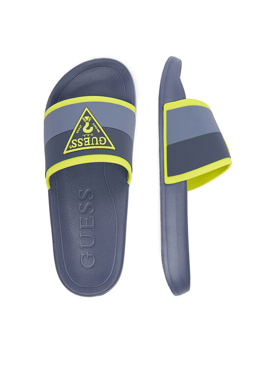 Guess Guess Šlepetės CEOWB-K250040(CH) Tamsiai mėlyna