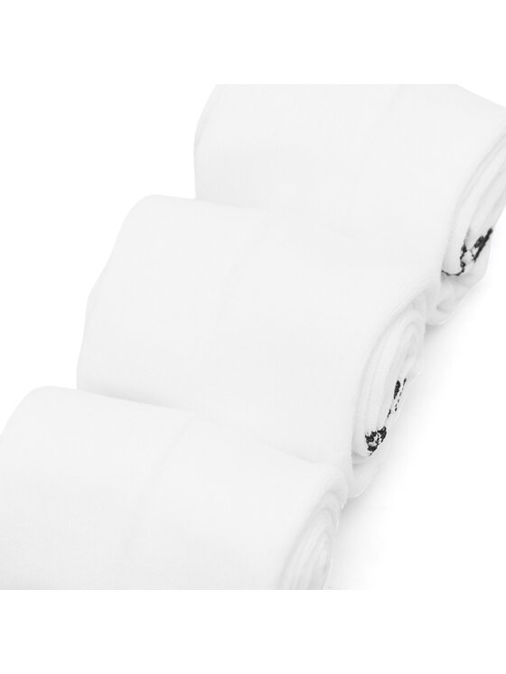 Reebok Reebok Σετ 3 ζευγάρια ψηλές κάλτσες unisex R0452-SS24 (3-pack) Λευκό