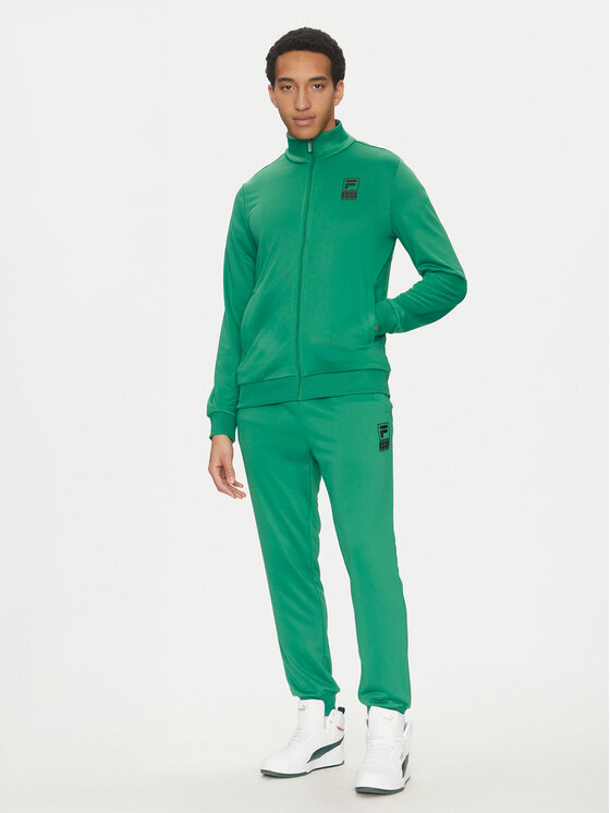 Męski Dres Fila, Rozmiar L, Zielony, Ledegem FAM1141