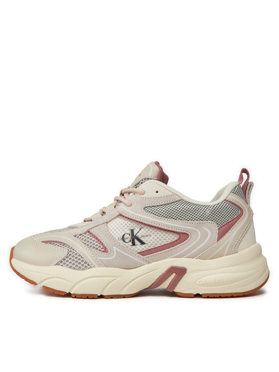 Calvin Klein Jeans Calvin Klein Jeans Superge Retro Tennis Su-Mesh Wn YW0YW00891 Bež