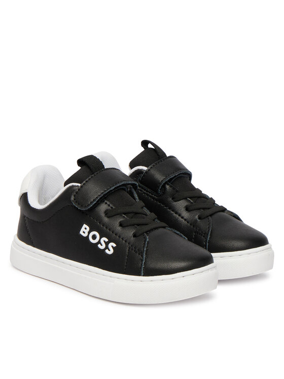 BOSS BOSS Sneakersy J52824 S Czarny