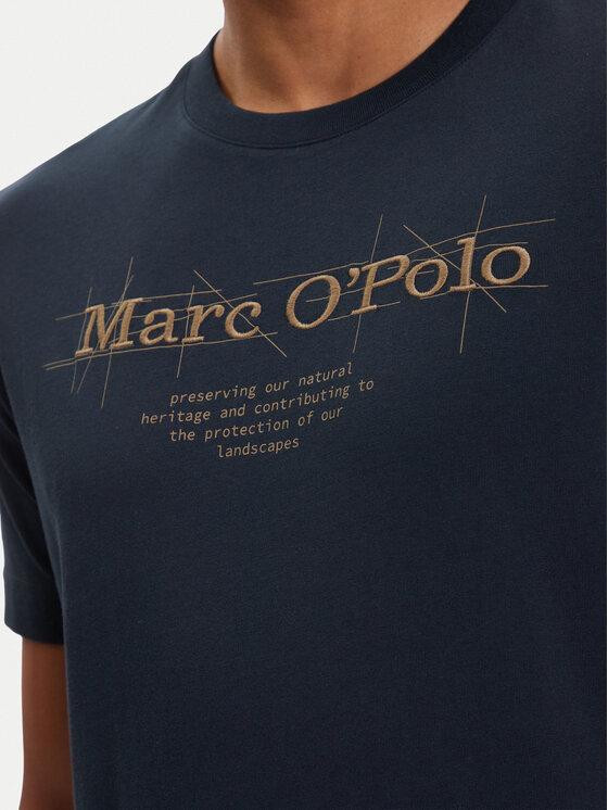 Marc O'Polo Marc O'Polo T-Shirt 528 2305 51196 Tmavomodrá Regular Fit