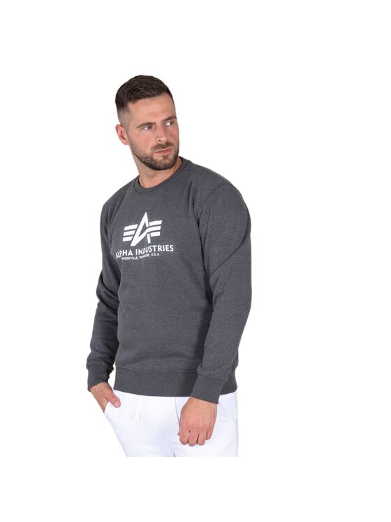 Alpha Industries Alpha Industries Mikina AI.178302-597-M Šedá Basic Fit