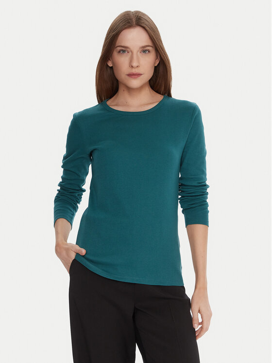 United Colors Of Benetton Bluză 3GA2E16F9 Albastru Regular Fit