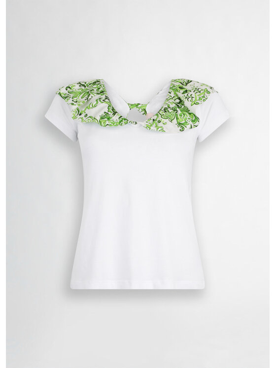 Liu Jo Liu Jo T-Shirt WA5364J6308M9538 Zielony Regular Fit