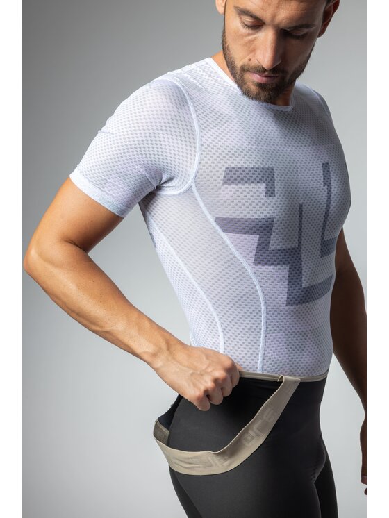 Alé Cycling Alé Cycling Koszulka rowerowa Multiverso SS Biały Fitted Fit