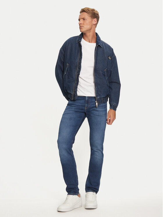 Calvin Klein Jeans Calvin Klein Jeans Traperice J30J323686 Plava Slim Fit