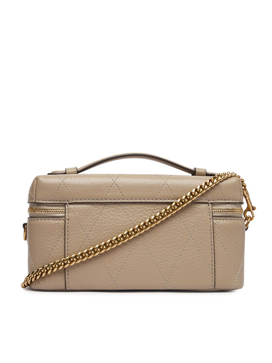 Tory Burch Tory Burch Käekott Charlie Quilted East-West Vanity Case 186036 Beež