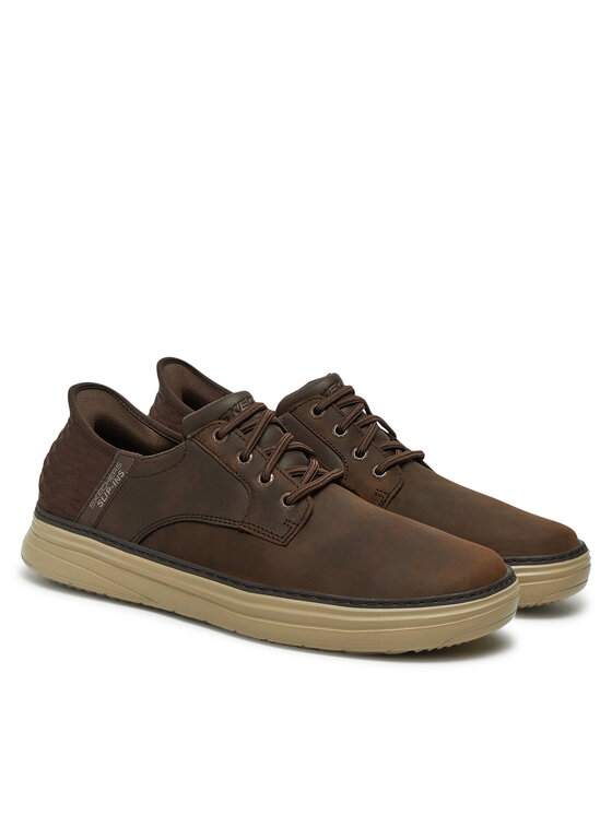 Skechers Skechers Sneakersy Hyland-Ryland 205279 Brązowy
