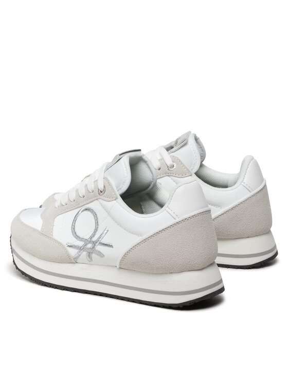 United Colors Of Benetton United Colors Of Benetton Sneakers Bull BTW213201 Bianco