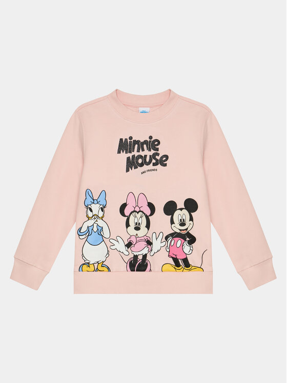 OVS OVS Komplet bluza i legginsy DISNEY 1902626 Różowy Regular Fit