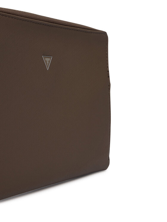 Guess Guess Мъжка чантичка PMBASA P5235 Кафяв