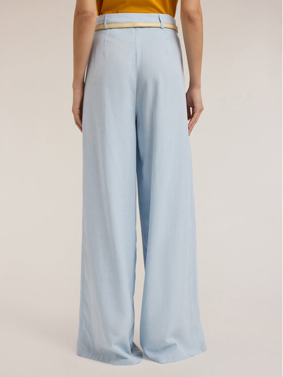 Motivi Motivi Pantaloni di tessuto P020Q003994N004 Turchese Over Fit