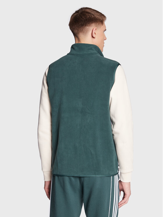 Gilet adicolor 3-Stripes HK7393 Verde Relaxed Fit