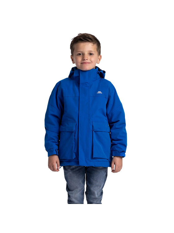 Trespass Trespass Kurtka przeciwdeszczowa Lost Błękitny Long Fit