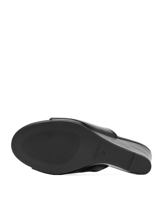 JENNY JENNY Pantoletten CEO-YZ2512-3 Schwarz