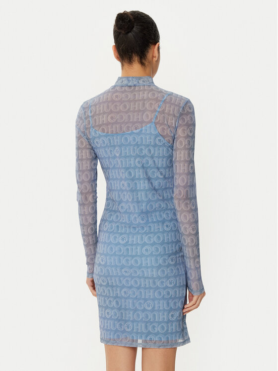 HUGO HUGO Hétköznapi ruha Noella 50534704 Kék Slim Fit